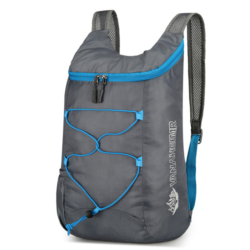 Ultra-Lightweight Multifunctional Outdoor Folding Backpack Waterproof Nylon Sports & Fitness Bag for Camping & Hiking