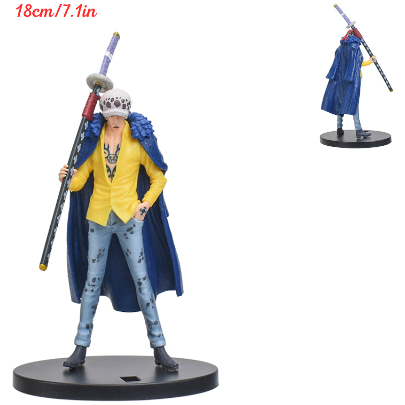 Trafalgar Law Anime Figure One Piece Wano Country Collectible Doll