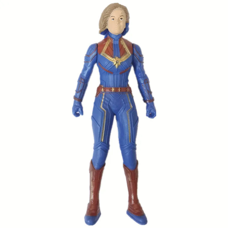 Marvel Heroes Action Figures 17cm Luminous Captain & Iron Man Toys
