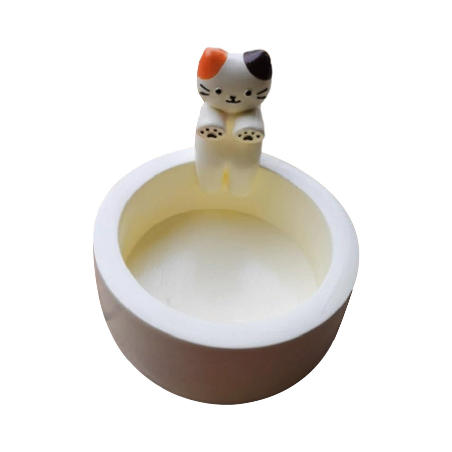Cute Kitten Candle Holder Creative Cat Candlestick for Aromatherapy & Home Decoration