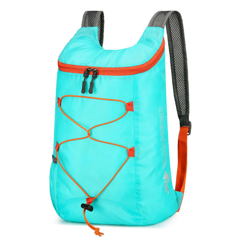 Ultra-Lightweight Multifunctional Outdoor Folding Backpack Waterproof Nylon Sports & Fitness Bag for Camping & Hiking