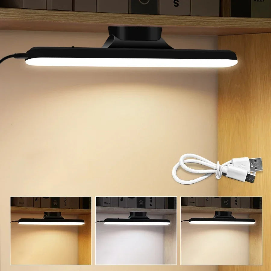Magnetic LED Touch Night Light USB Rechargeable Makeup & Reading Lamp for Mirror Closet & Dorm Use