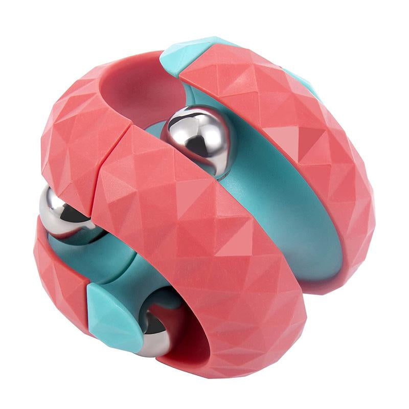Orbit Ball Fidget Cube Top Spinning Stress Relief & Creative Decompression Toy for Kids