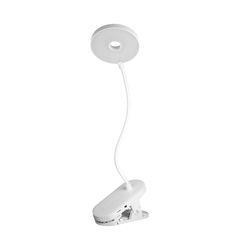 Portable LED Reading Desk Lamp USB Rechargeable, Touch Dimming, Eye Protection Table Light for Study & Office