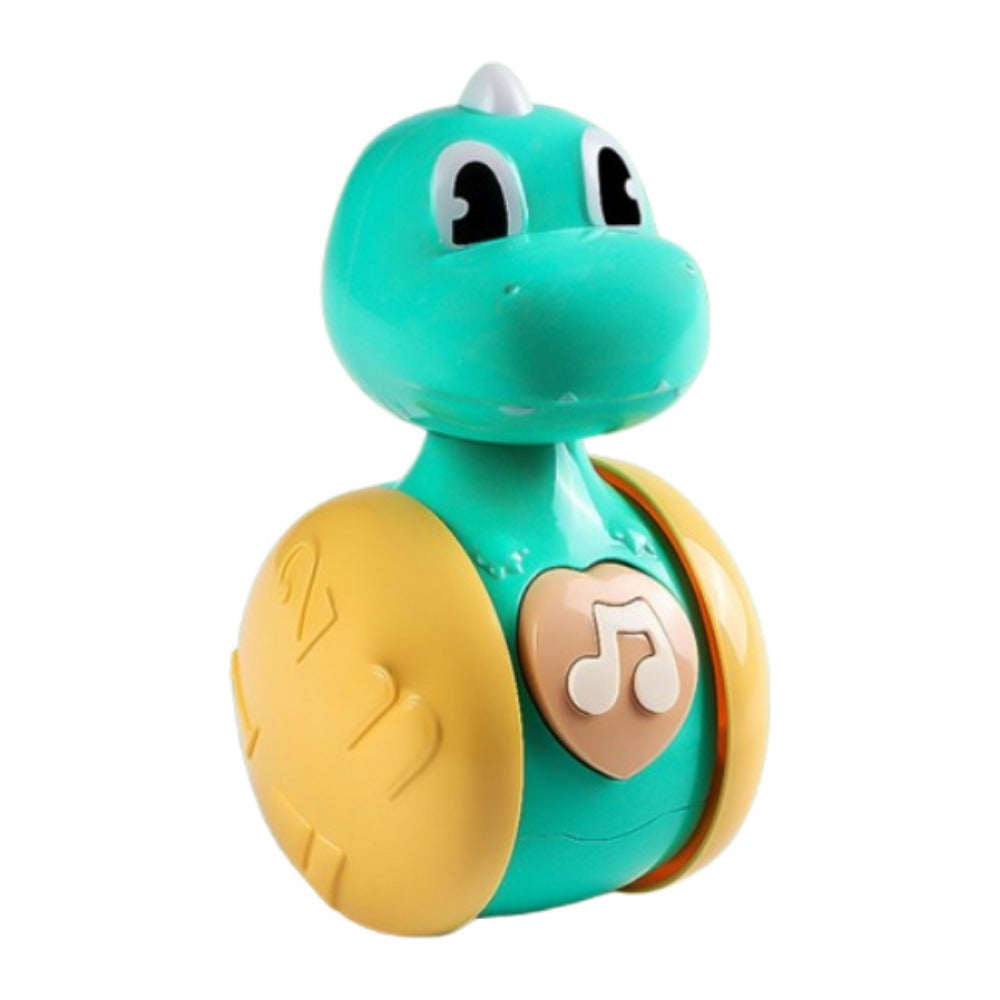 Creative Fawn Sliding Tumbler Toy Musical Cartoon Rattle for Early Education