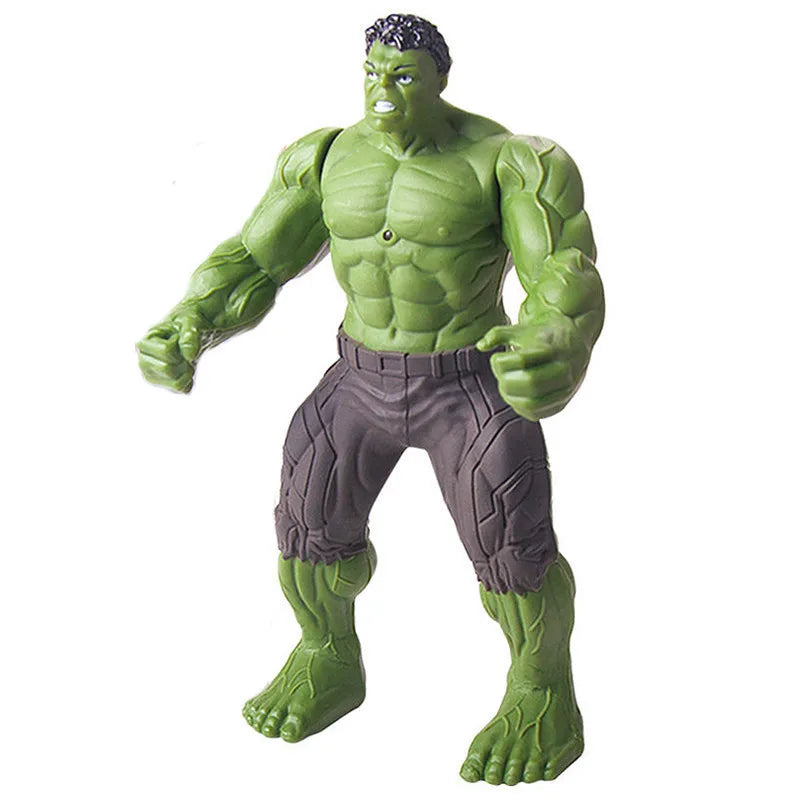 Marvel Heroes Action Figures 17cm Luminous Captain & Iron Man Toys