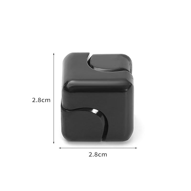 Metal Cube Spinner Fidget Toy 3D Puzzle Gear Gyro for Kids & Adults Sensory Stress Relief & Focus Toy