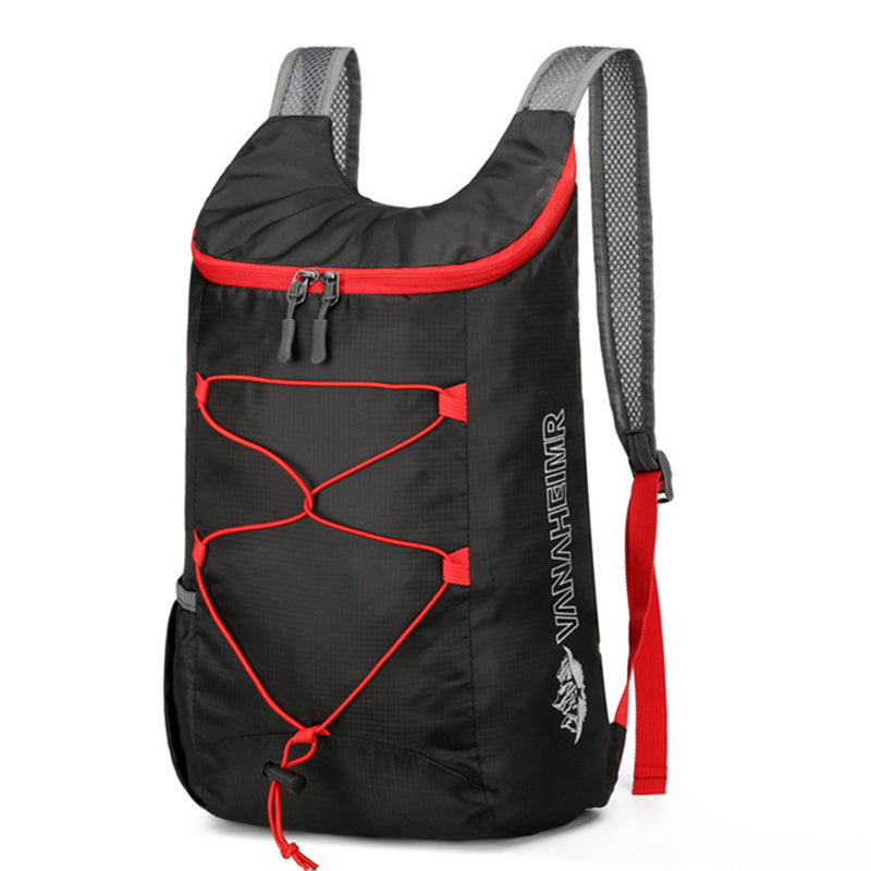 Ultra-Lightweight Multifunctional Outdoor Folding Backpack Waterproof Nylon Sports & Fitness Bag for Camping & Hiking