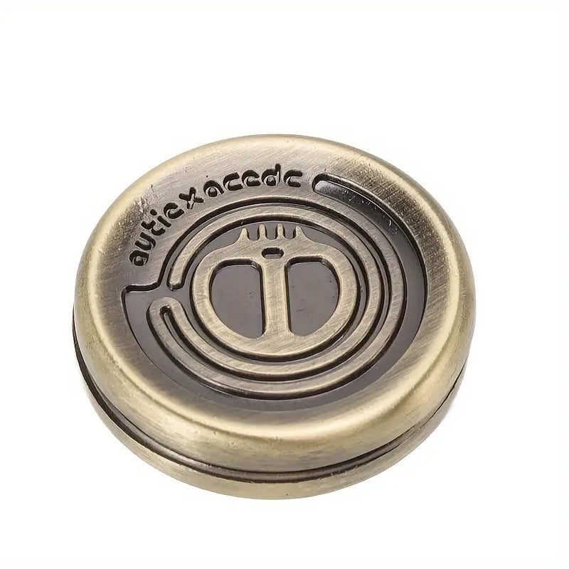 Devil Milk Cap Metal EDC Fidget Toy Magnetic Haptic Coins for Stress Relief & Sensory Play