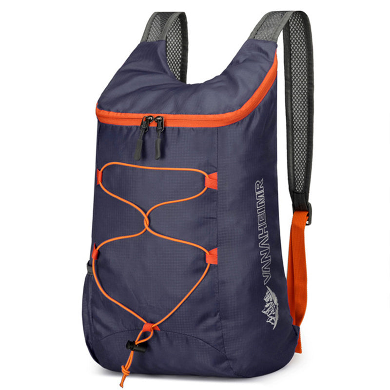 Ultra-Lightweight Multifunctional Outdoor Folding Backpack Waterproof Nylon Sports & Fitness Bag for Camping & Hiking