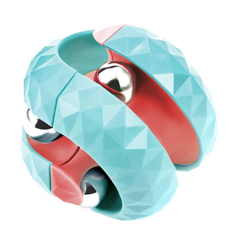 Orbit Ball Fidget Cube Top Spinning Stress Relief & Creative Decompression Toy for Kids