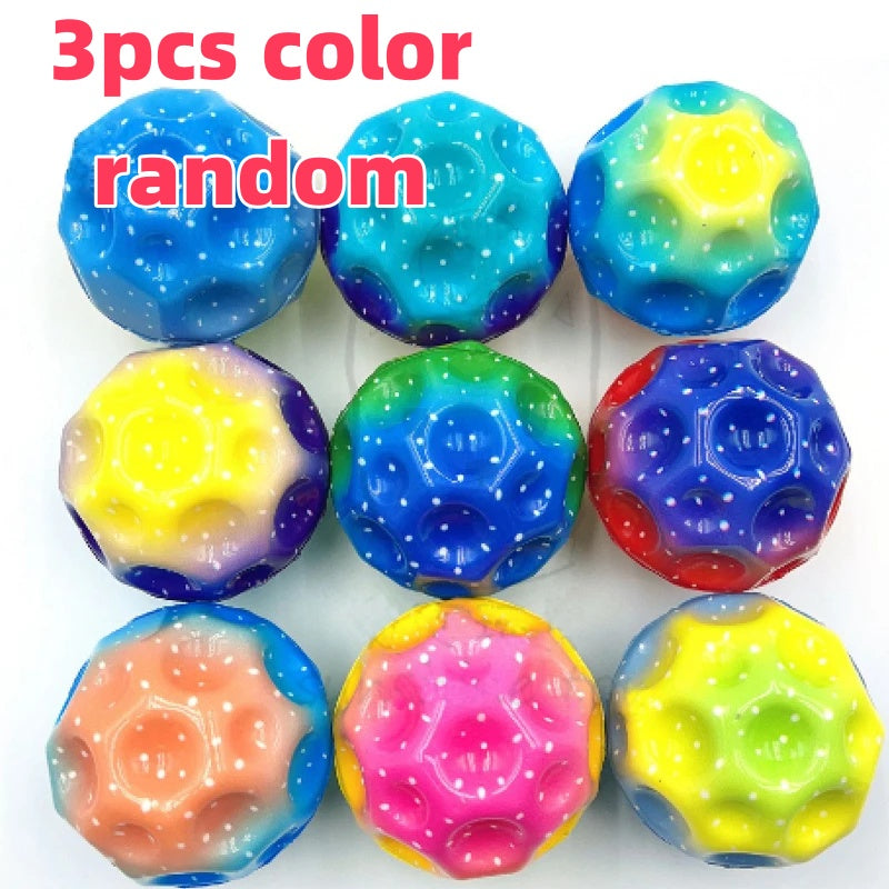 Extreme High-Bounce Rubber Ball Soft Anti-Gravity Stress Relief & Outdoor Sports Toy Fun Bouncing Ball for Kids and Adults