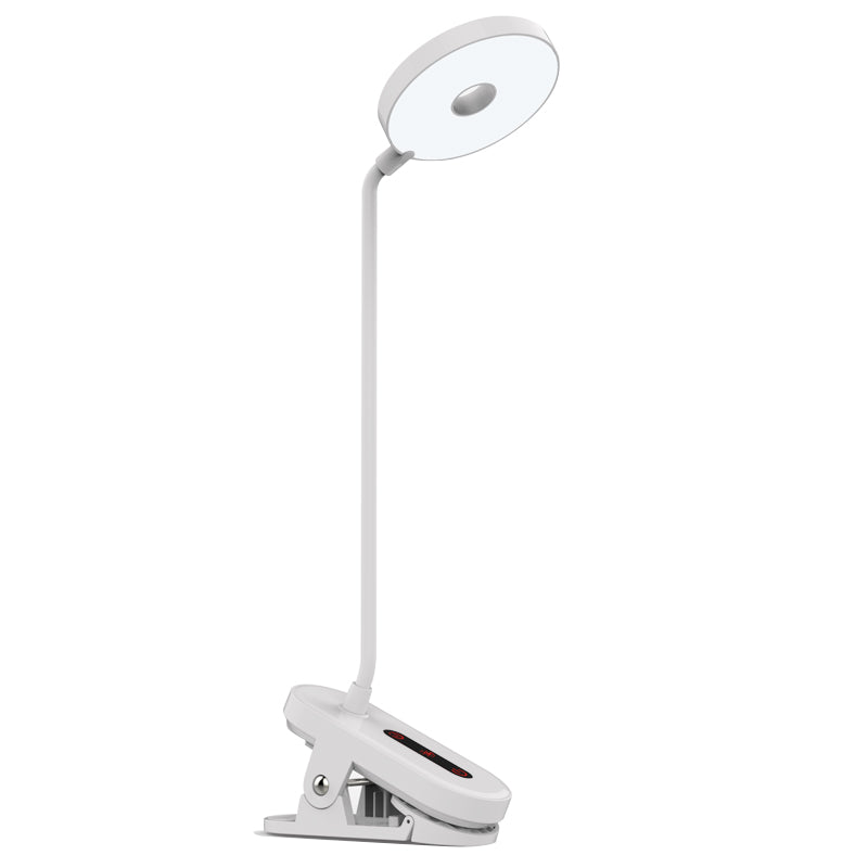 Portable LED Reading Desk Lamp USB Rechargeable, Touch Dimming, Eye Protection Table Light for Study & Office