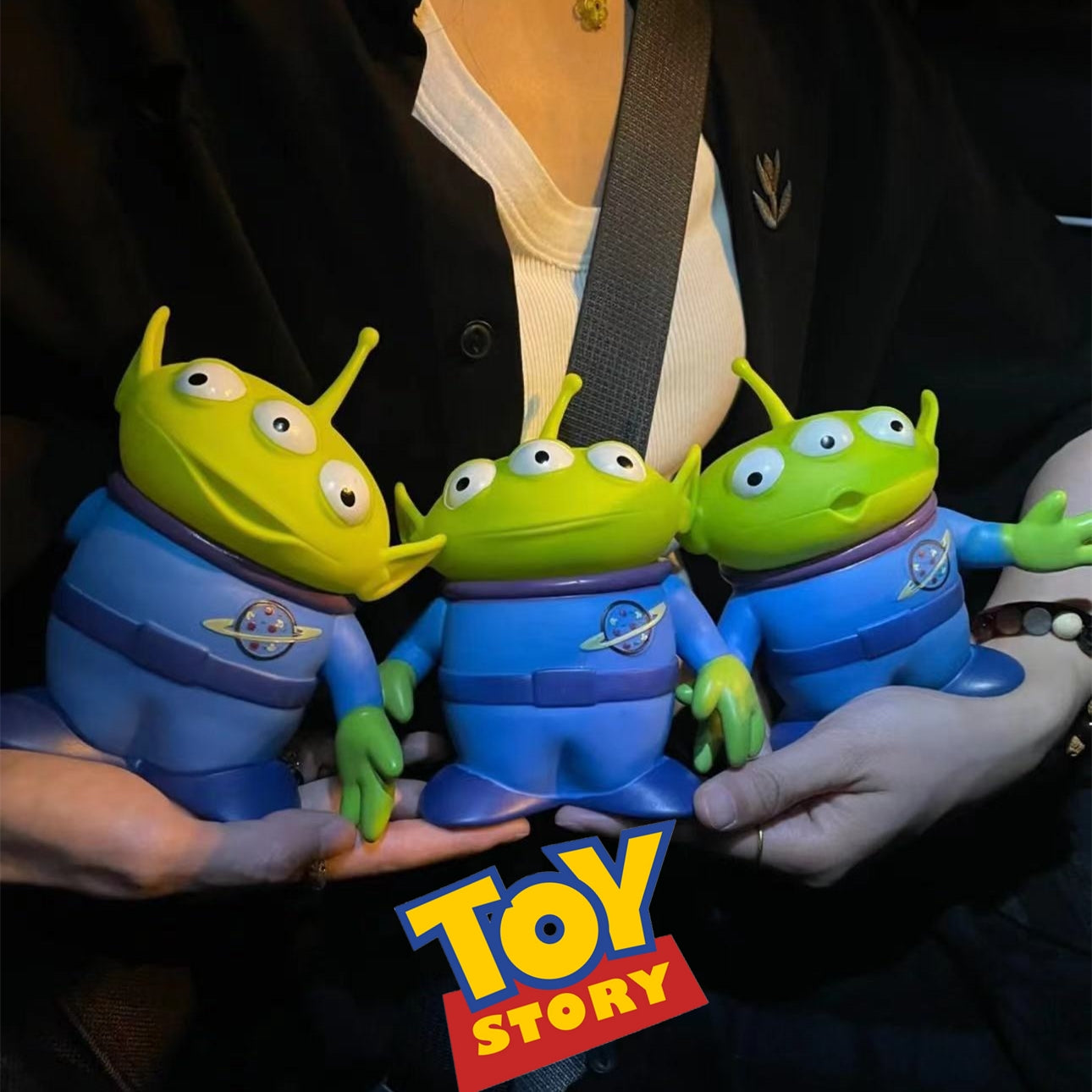 15cm Disney Toy Story Woody Buzz Lightyear & Green Aliens Figures – Collectible Anime Decoration & Kids Gift