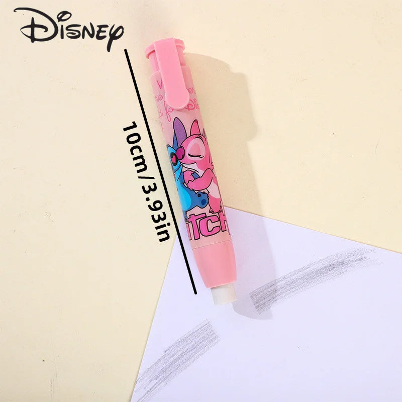 1PC Kawaii Disney Stitch & Angel Press Eraser Cute Cartoon Student Stationery Gift
