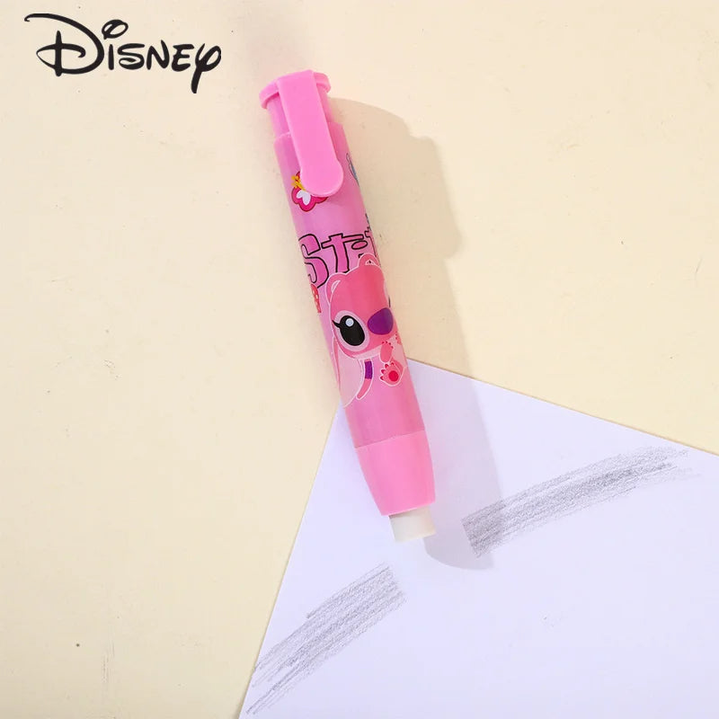 1PC Kawaii Disney Stitch & Angel Press Eraser Cute Cartoon Student Stationery Gift
