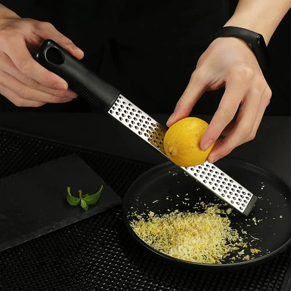 FAIS DU Stainless Steel Manual Grater & Peeler Sharp Blade for Lemon, Cheese, and Vegetables