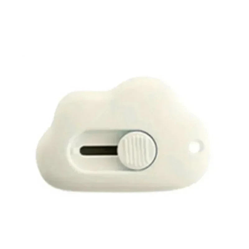 Mini Kawaii Cloud Utility Knife Portable Paper Cutter for Students & Office Use