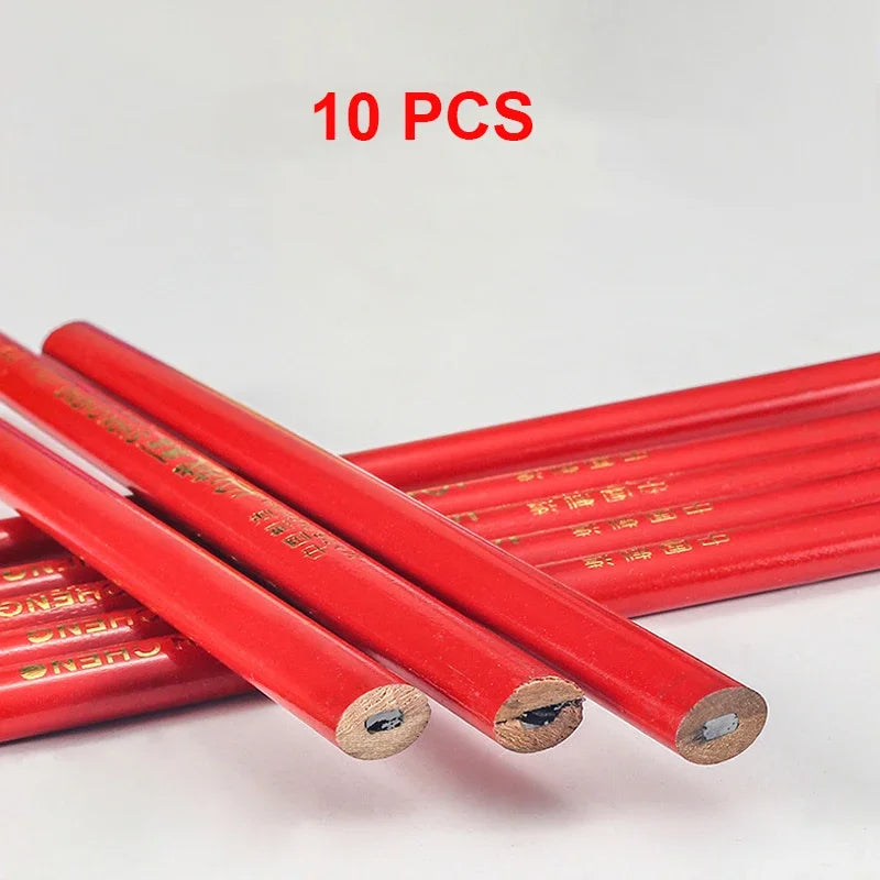 10Pcs Professional Thick Core Pencil Set Art, DIY, & Carpenter Drawing Supplies