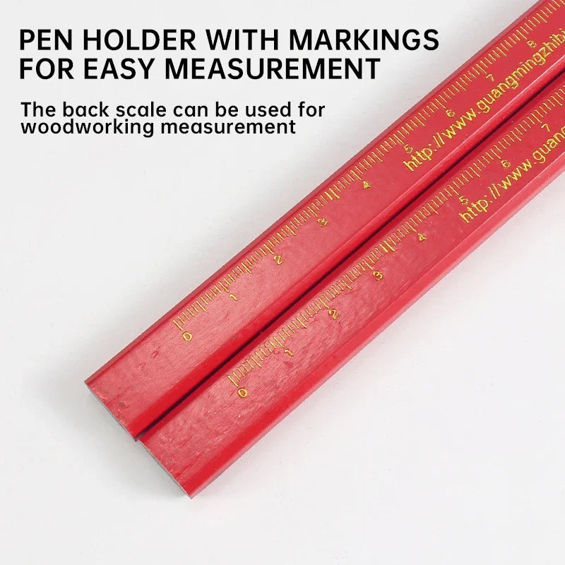10Pcs Professional Thick Core Pencil Set Art, DIY, & Carpenter Drawing Supplies