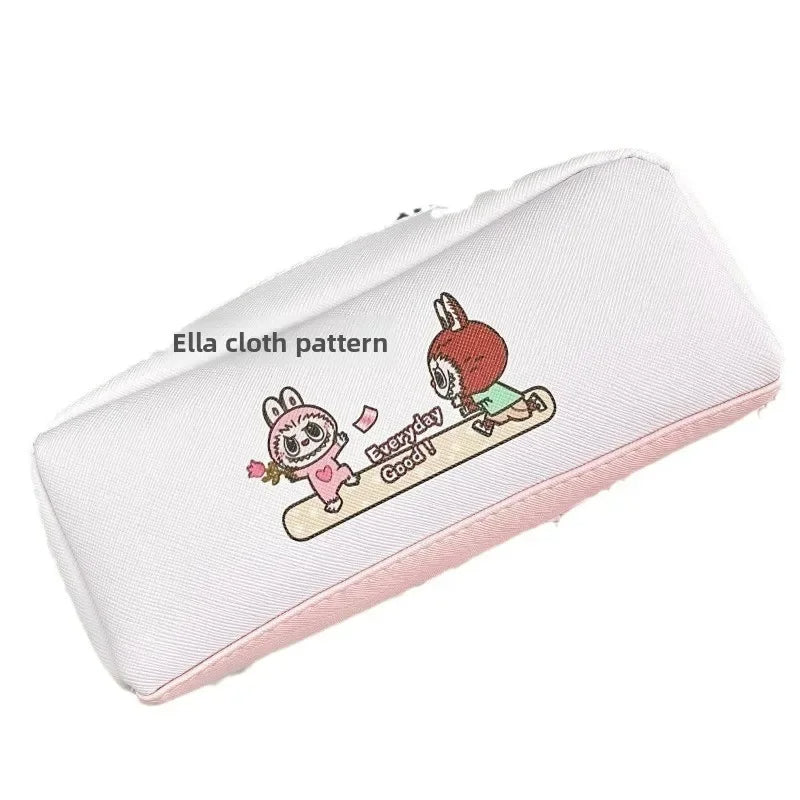 Hot Selling Transparent Cartoon Pencil Case Large Capacity Stationery Storage Bag for School & Gifts