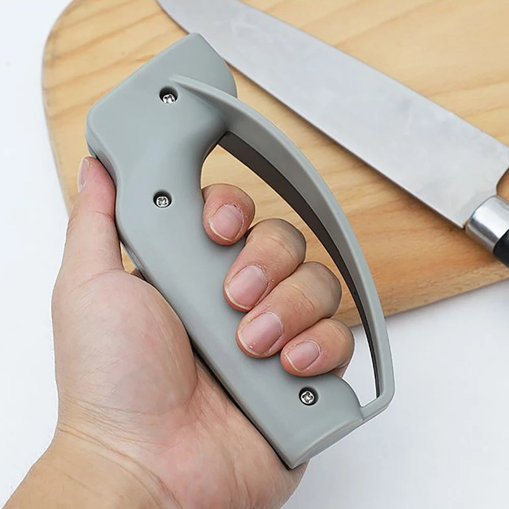 1PC Manual Kitchen Knife Sharpener Quick & Convenient Multifunction Whetstone Tool for Home Use