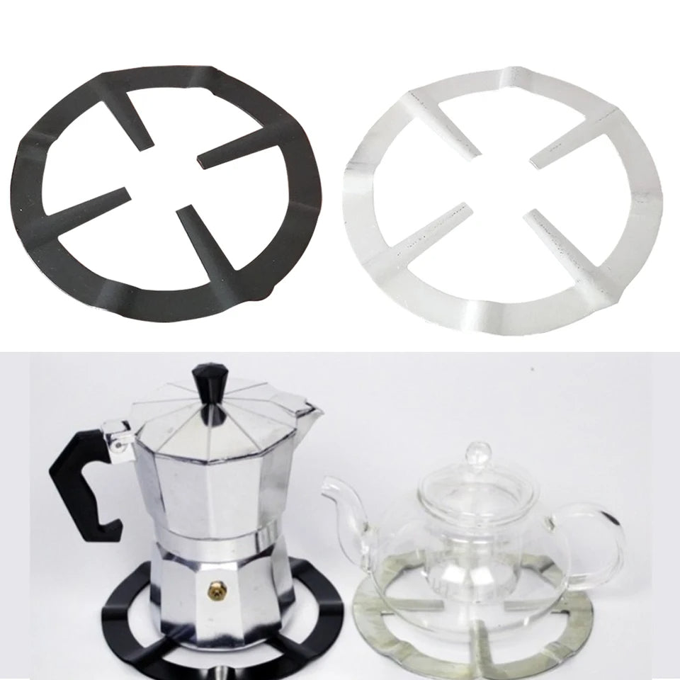 1PC Moka Pot Coffee Stand Durable Stove Rack Holder for Kitchen, Camping & Picnic Use