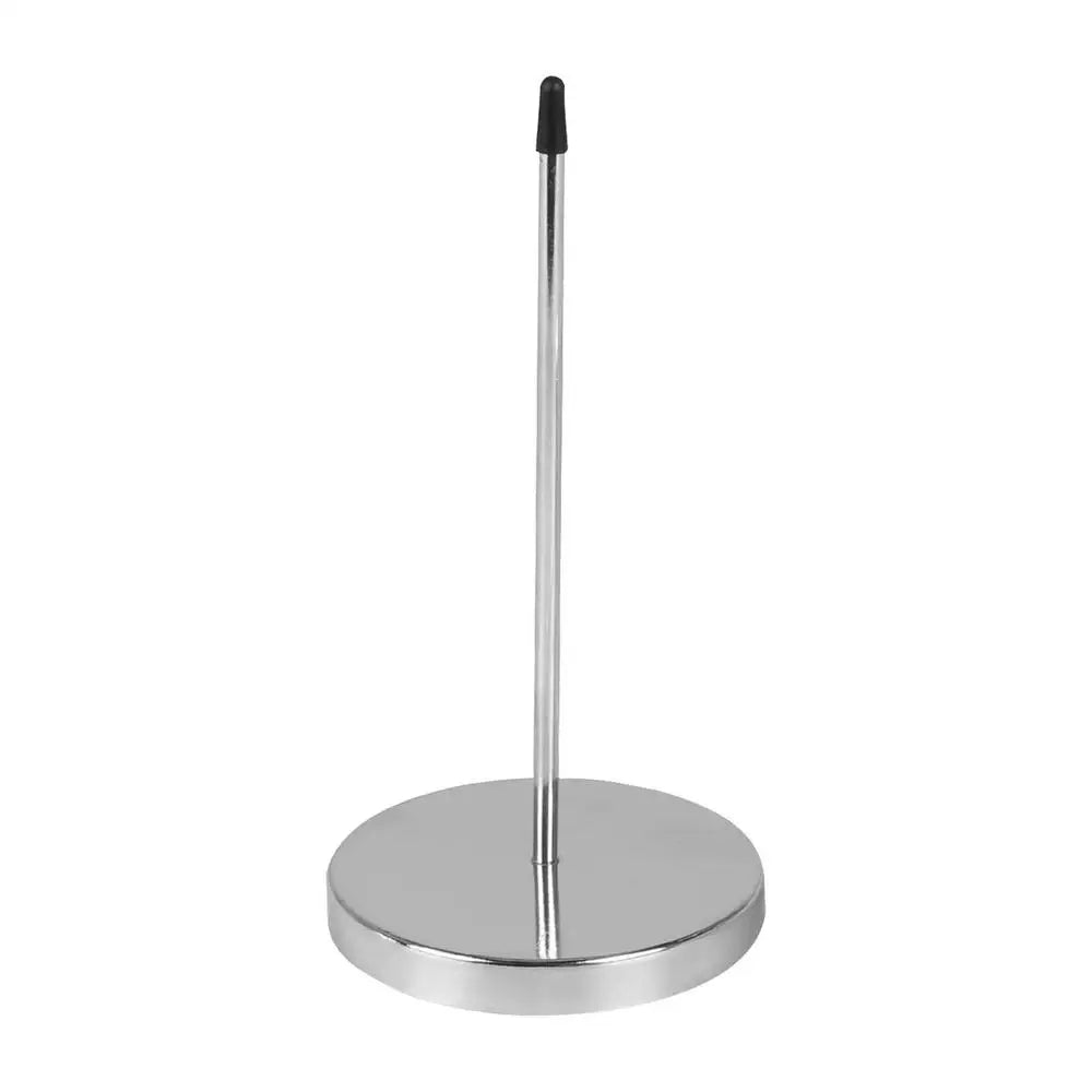 Chrome Desk Receipt Holder Ticket Bill Fork Spindle for Restaurant, Office, or Kitchen Use