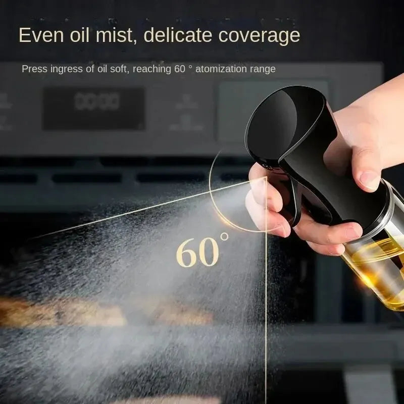 200ml Oil Spray Bottle for Cooking Refillable Olive Oil Sprayer for BBQ, Kitchen, and Picnic Use