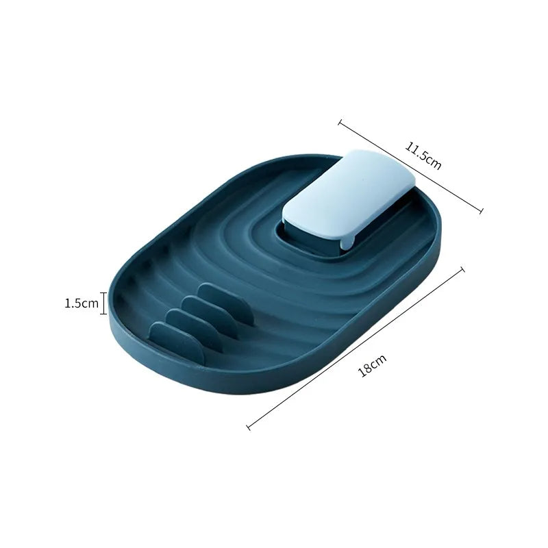 Plastic Spoon Holder – Heat-Resistant Utensil Rest for Kitchen Cooking Tools Non-Slip Storage Shelf for Spoons & Utensils