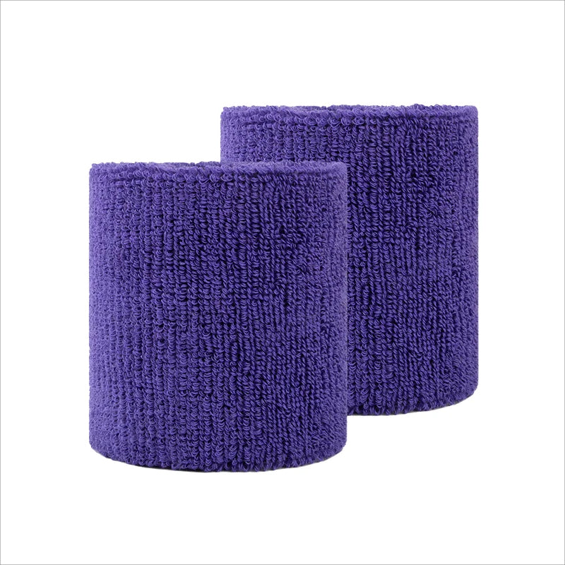 8×10CM Sports Wristbands Sweat Absorbing Towel Wrist Guards for Tennis, Basketball, Padel, Fitness & More