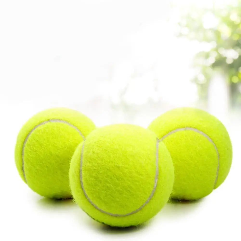 High Elasticity Tennis Ball Durable Rubber Training Ball for Competition, Practice & Outdoor Play