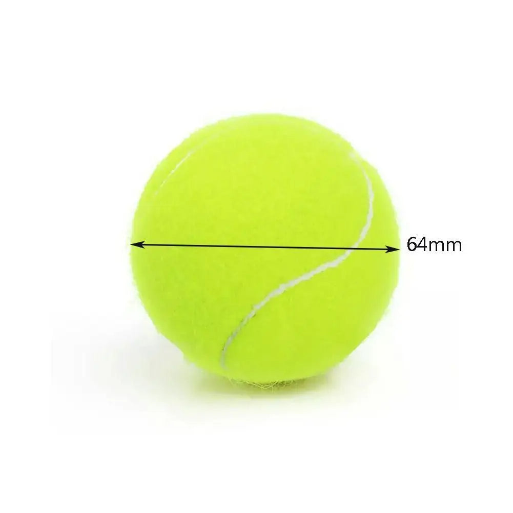 High Elasticity Tennis Ball Durable Rubber Training Ball for Competition, Practice & Outdoor Play