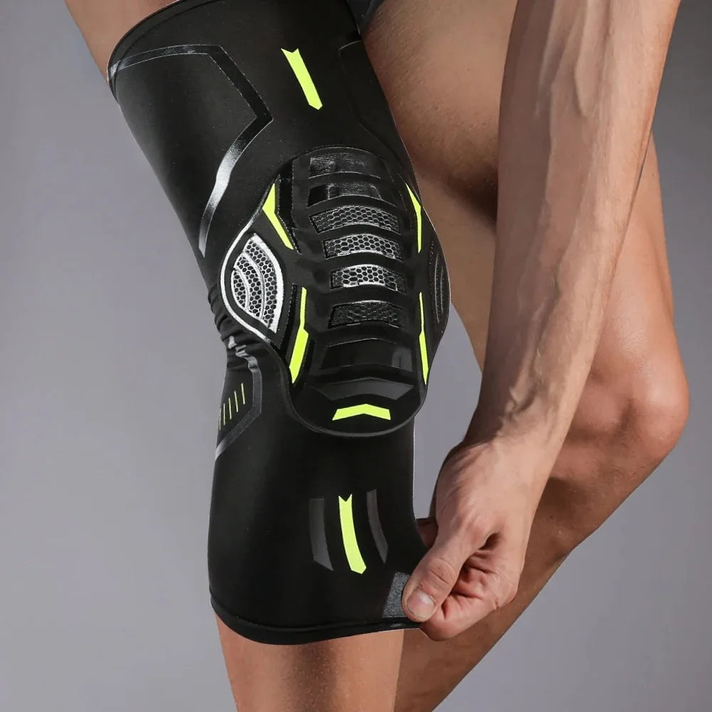 Unisex Compression Knee Support Sleeve Shockproof Brace for Running, Arthritis & Joint Pain Relief