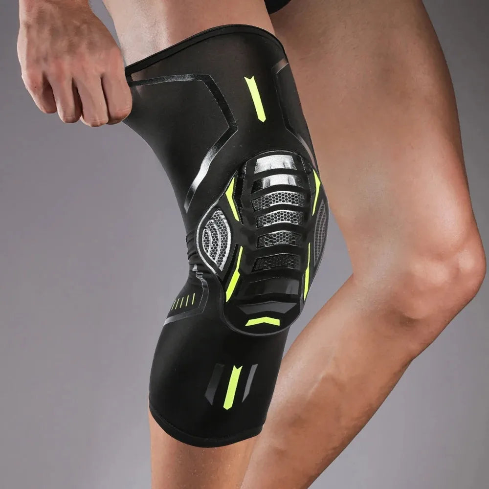 Unisex Compression Knee Support Sleeve Shockproof Brace for Running, Arthritis & Joint Pain Relief
