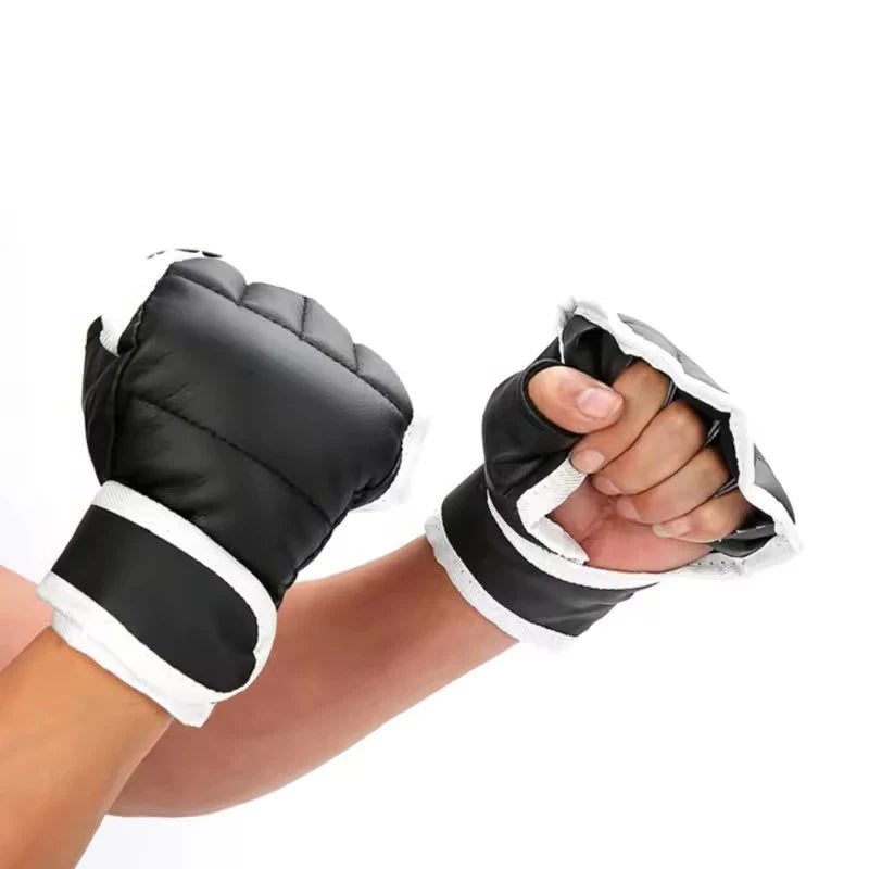 Adult PU Boxing Gloves Men’s & Women’s MMA, Muay Thai, Karate, Sanda Training Protective Gear