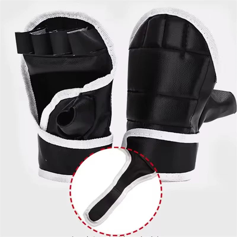 Adult PU Boxing Gloves Men’s & Women’s MMA, Muay Thai, Karate, Sanda Training Protective Gear