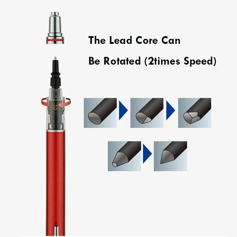 UNI Kuru Toga 0.5mm Mechanical Pencil Auto-Rotating Japanese Drawing Pencil (M5-559)