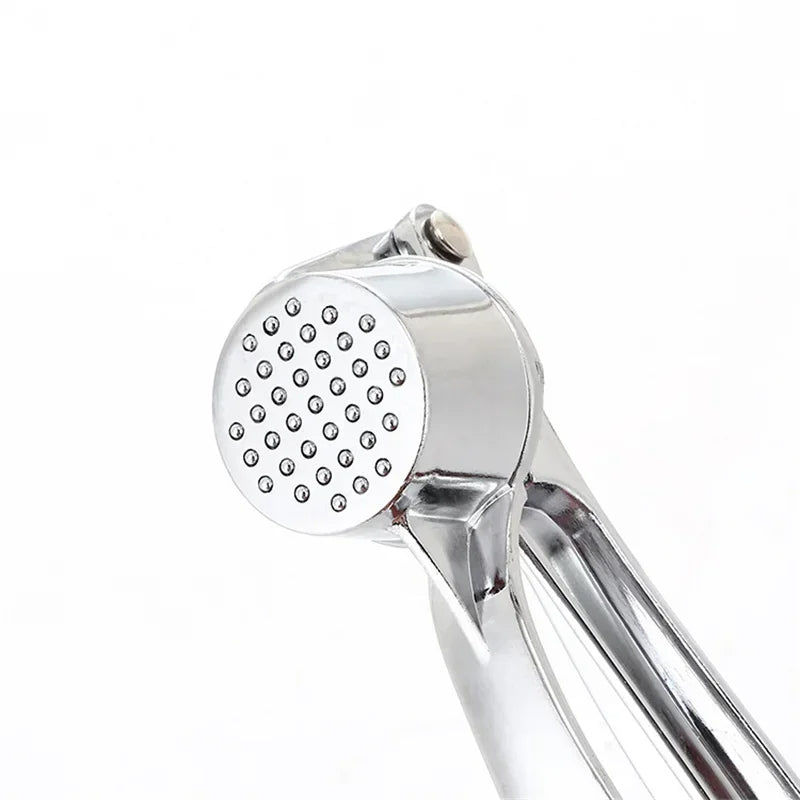 Stainless Steel Garlic Press & Ginger Juicer Manual Crusher & Grinder Tool for Kitchen