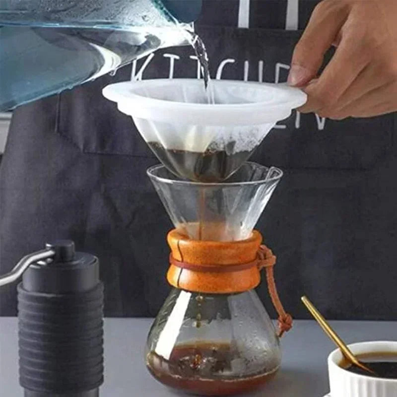 Reusable Nylon Ultra-Fine Filter Mesh Strainer 100/200/400 Mesh for Soy Milk, Juice, Coffee & Food