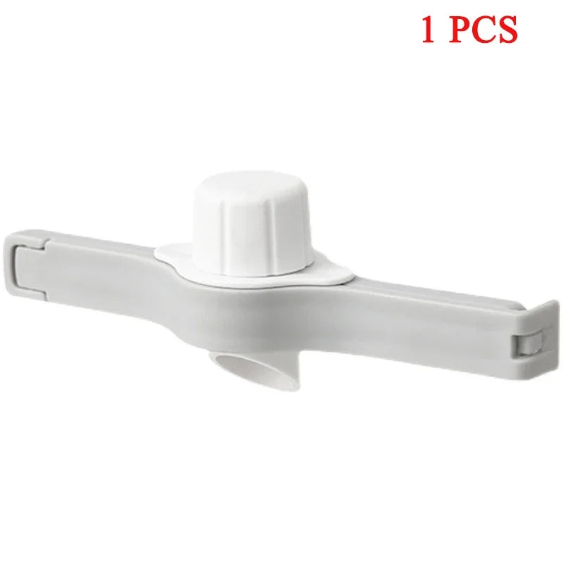 Screw Cap Sealing Clip Resealable Bag Clip for Seasoning, Milk Powder, Snacks & Food Storage Kitchen Gadget