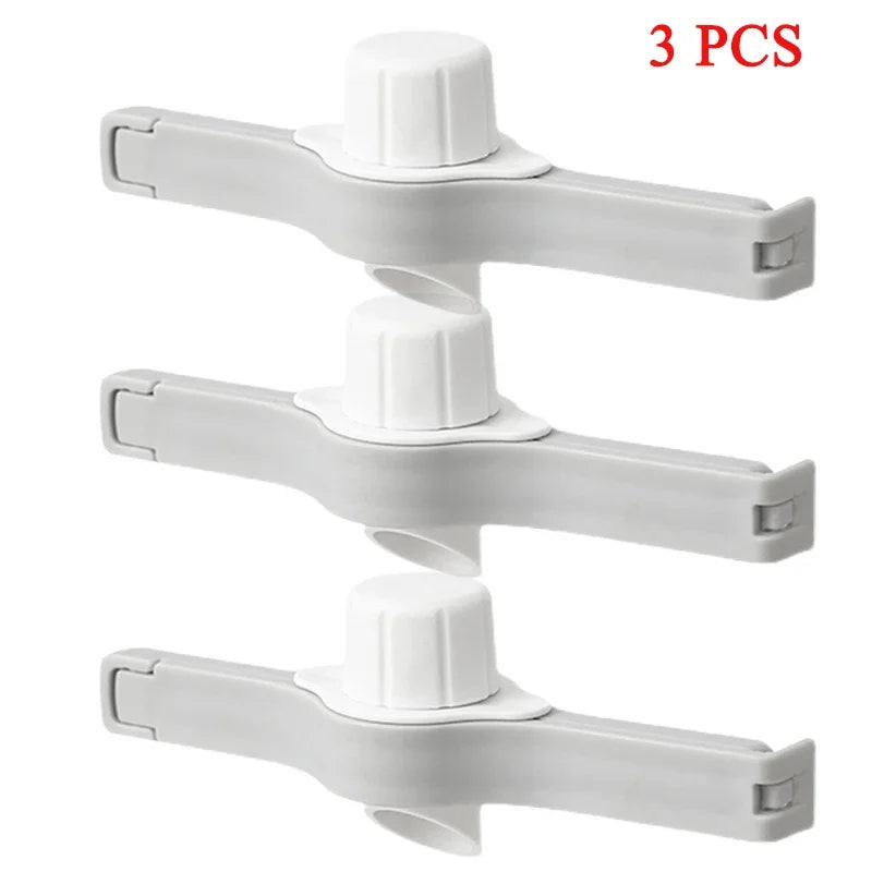 Screw Cap Sealing Clip Resealable Bag Clip for Seasoning, Milk Powder, Snacks & Food Storage Kitchen Gadget