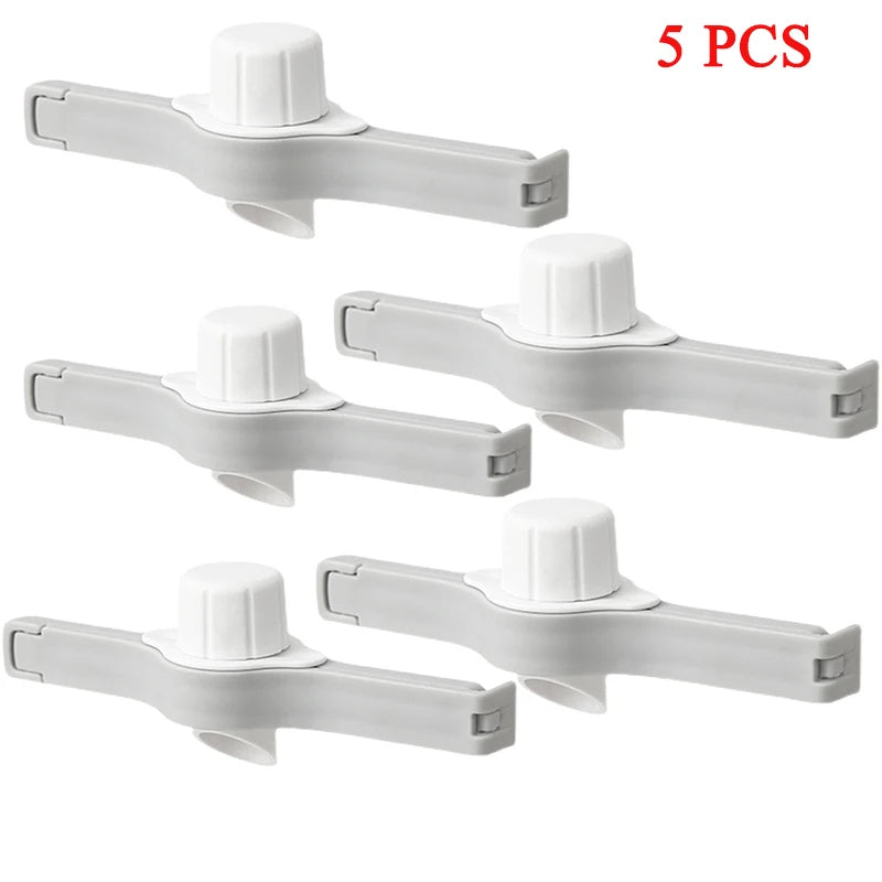 Screw Cap Sealing Clip Resealable Bag Clip for Seasoning, Milk Powder, Snacks & Food Storage Kitchen Gadget
