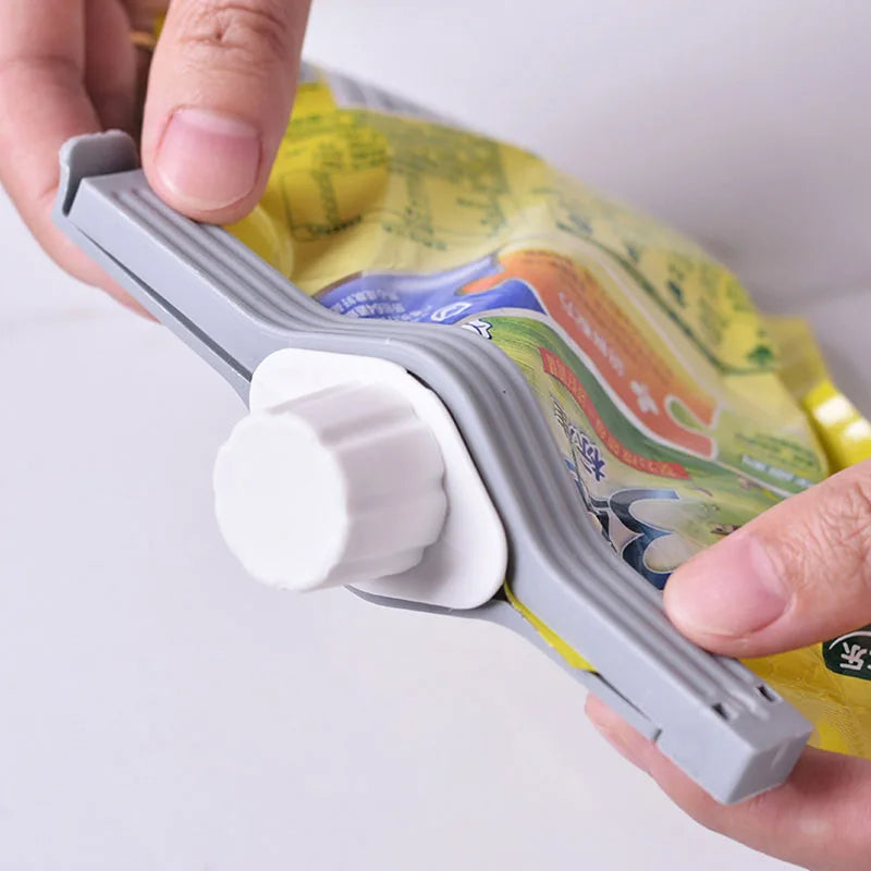 Screw Cap Sealing Clip Resealable Bag Clip for Seasoning, Milk Powder, Snacks & Food Storage Kitchen Gadget