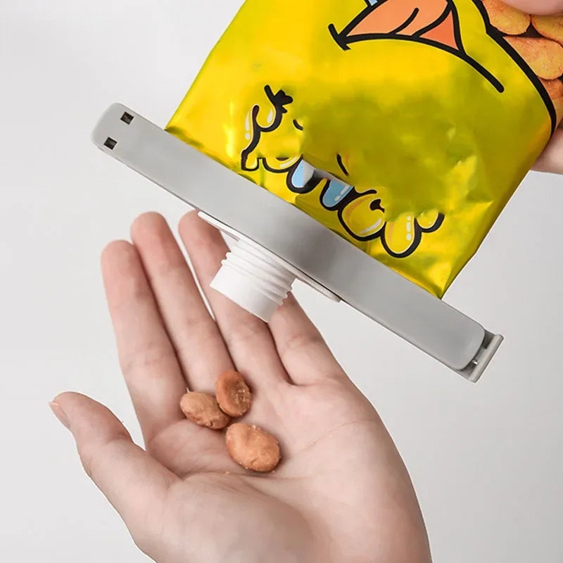 Screw Cap Sealing Clip Resealable Bag Clip for Seasoning, Milk Powder, Snacks & Food Storage Kitchen Gadget