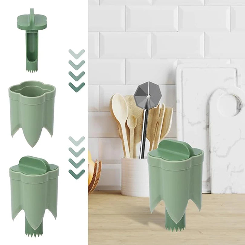 2-in-1 Fruit & Pepper Corer Reusable Seed Remover & Vegetable Coring Tool Portable Kitchen Utensil