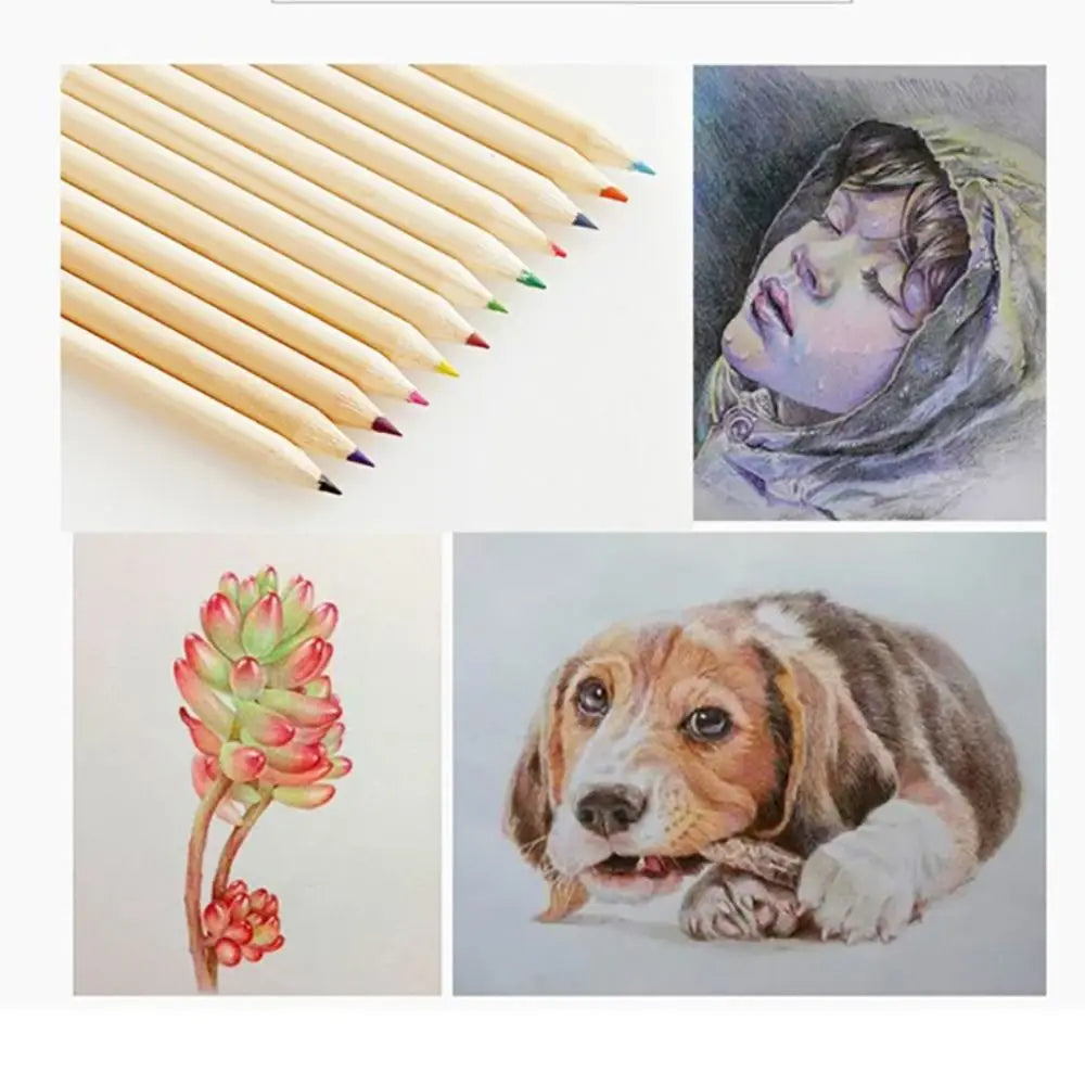 Premium 8.8CM Mini Colored Pencils Vibrant Sketching & Drawing Set for School, Office & Art Projects