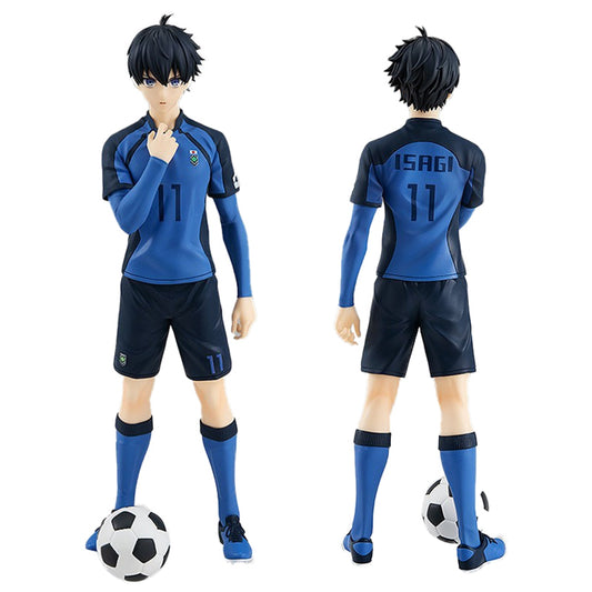 17cm Blue Lock Isagi Yoichi Action Figure – Japanese Football Anime PVC Collectible Model