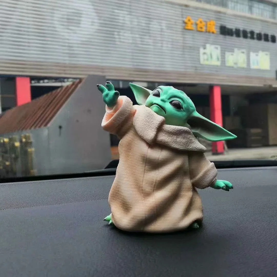Star Wars Mandalorian Baby Yoda Grogu 8cm Collectible Figure Toy