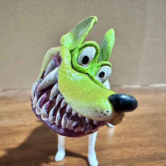 7cm The Mask Dog Action Figure  Cartoon Collectible Statue & Desktop Decoration Gift Toy
